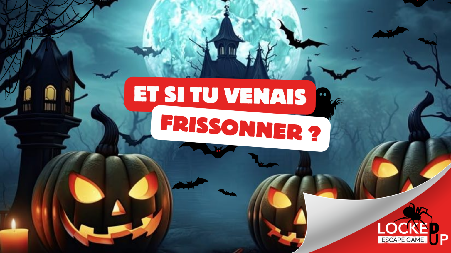 Halloween 2026 à l'escape game LockedUp de Carré Sénart, Lieusaint