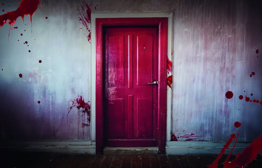 Décor de la salle L'Enquête diabolique, l'escape game horreur de LockedUp à Carré Sénart